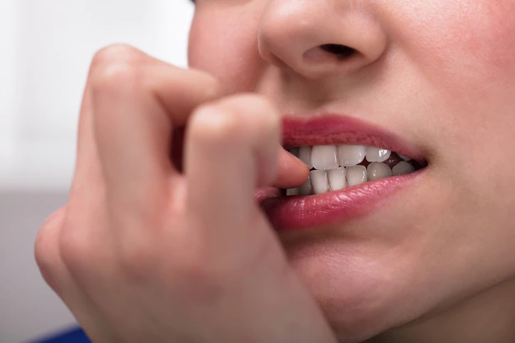 Nail-biting is more than just a bad habit